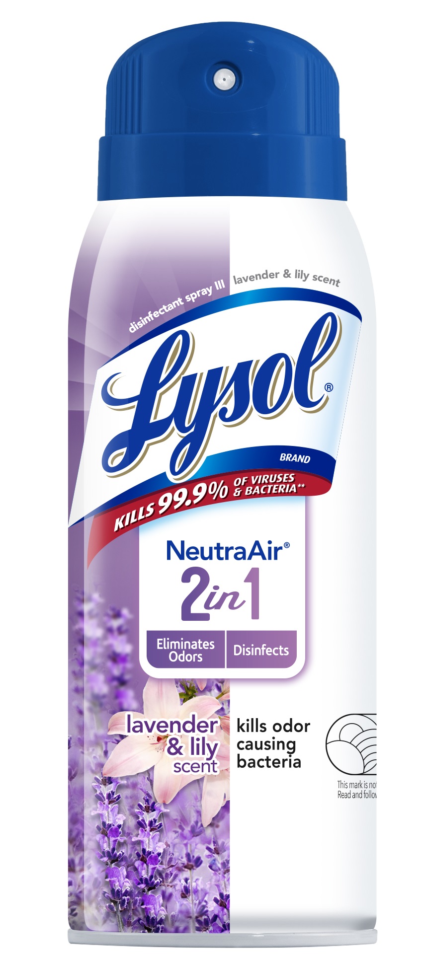 Lysol Disinfectant Spray  Neutra Air  2 in 1  Lavender  Lily